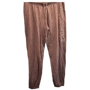 Aeropostale New York Classic Sweatpants brown sz‎ medium